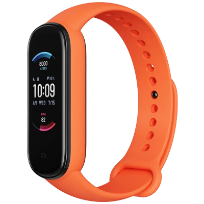 Xiaomi SAT pametni, fitness, AMOLED 1,1", vodootporan 5 ATM - Mi Band 5 Orange