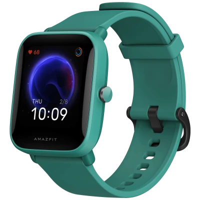 Amazfit SAT pametni, 1.43" TFT LCD, vodootporan 5ATM, BT, GPS - Bip U Pro Green