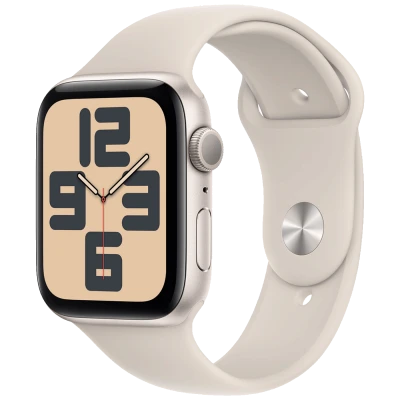 Apple Pametni sat, 1.57" LTPO OLED zaslon, vodootporan, BT, WiFi - Watch SE 2024 GPS 40mm Starlight SB