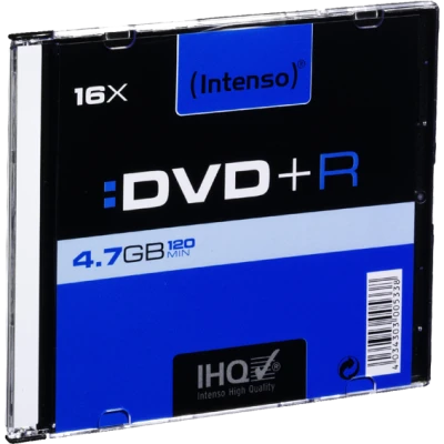 (Intenso) DVD+R 4,7GB pak. 1 komad Slim Case - DVD+R4,7GB/1Slim