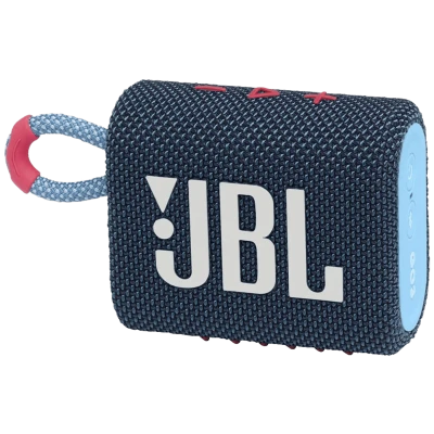 JBL Zvučnik bežični, GO 3, Bluetooth, IP67, Blue/Pink - GO 3 Bluetooth Speaker Blue/pink