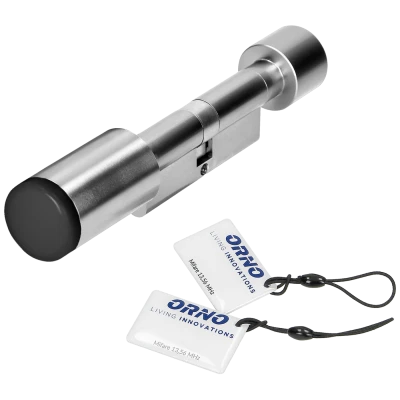 Orno Pametni cilindar sa duplom ručkom,RFID/Tag ,Bluetooth, 40mm - OR-ZS-852