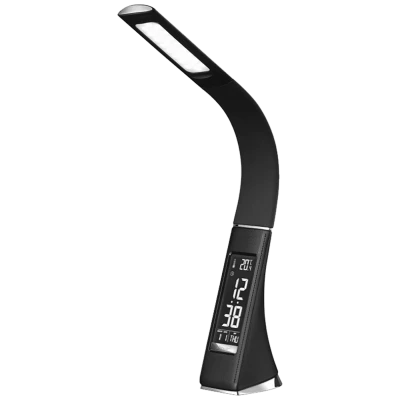 MeanIT Lampa, LED, stolna sa satom, alarmom i termometrom - L5