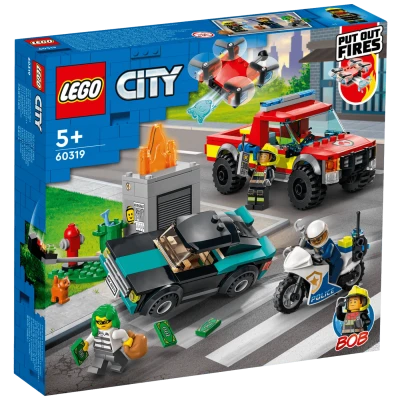 Lego Vatrogasna akcija i policijska potjera, LEGO City - Vatrog. akcija i policijska potjera