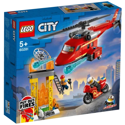 Lego Vatrogasni spasilački helikopter, LEGO City