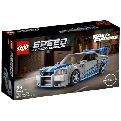 Lego 2 Fast 2 Furious Nissan Skyline GT-R (R34),LEGO Speed Champ.