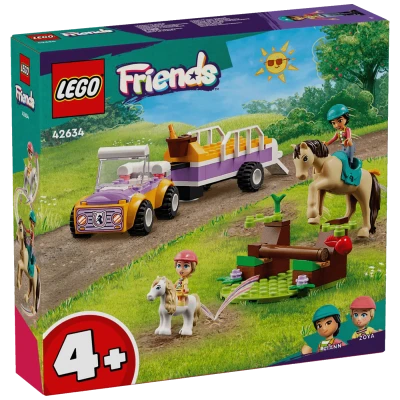Lego Prikolica za konje i ponije, LEGO Friends
