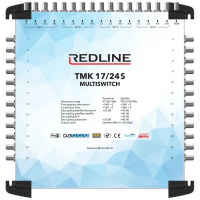 REDLINE Multišalter 4 satelita na 24 utičnica - TMK 17/24S