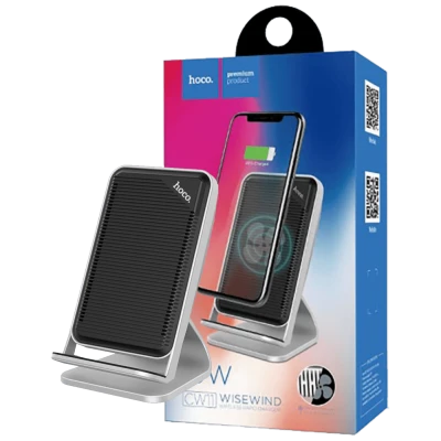 hoco. Punjač kućni, bežični, docking station, 10 W - CW11 Wisewind Wireless QC