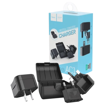 hoco. Punjač kućni, univerzalni, EU/UK/US/AU, 1 x USB, 3 A - AC1 Universal Charger
