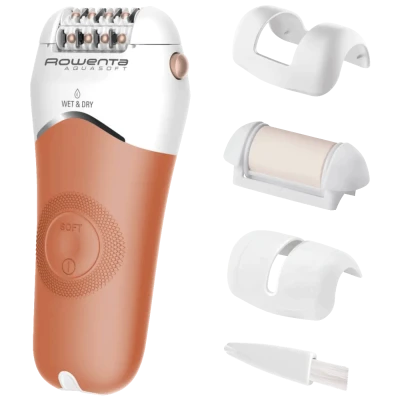 Rowenta Epilator, 3u1, Wet & Dry Aquasoft - EP4920F0