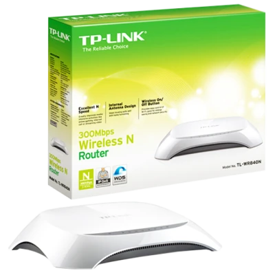 TP-LINK Wireless N Router, 4 porta, 300Mbps, 2.4GHz - TL-WR840N