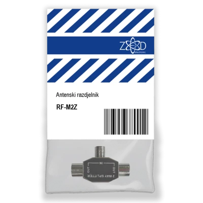 ZED electronic Antenski razdjelnik 1 muški na 2 ženski - RF-M2Z