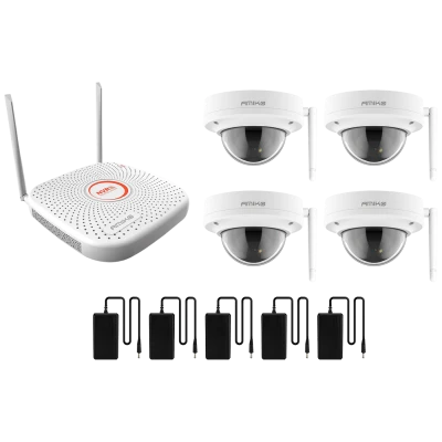 Amiko Home Set za video nadzor, 9ch, 4 x kamera, 2.0 Mpixel, WiFi - CCTV KIT 4800