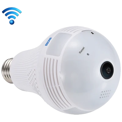 Escam Kamera za video nadzor, detektor pokreta, 1.3Mpixel,E27,WiFi - QP136