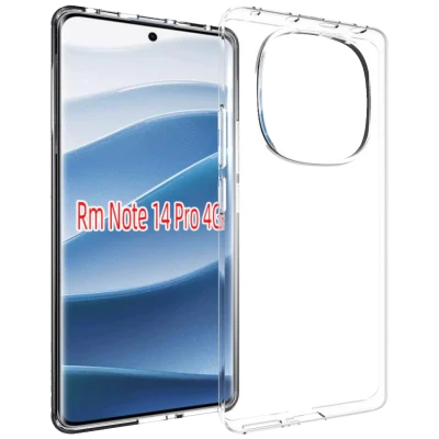 NN-Su Maska za Redmi Note 14 Pro, Transparent - Redmi Note 14 Pro TPU Phone Case