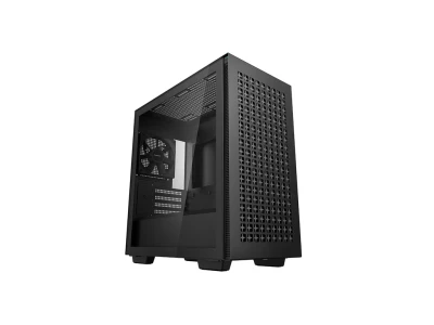 DeepCool Case CH370 BlackmATX, Mini-ITX,1x 120mm Fan
