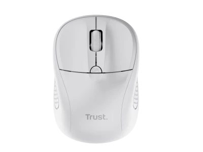 Trust Primo wireless miš,bijeli, 1000-1600 dpi, optički, 4 tipke, USB, 6 m wls range