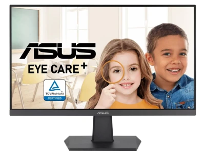 Asus 27" monitor VA27EHF 100HzIPS,FHD,1ms,250cd,HDMI,VESA 100x100,Frameless,Flicker Free, Boja crna