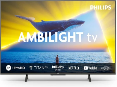 Philips 65"PUS8109 4K Titan OSAmbilight s 3 strane; HDMI 2.1Pixel Precise Ultra HD; Dolby Atmos