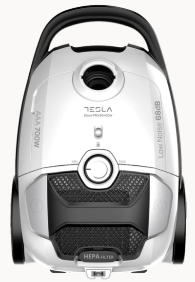 TESLA Usisivač BG400WSnaga 700 W; Klasa AAA; 3 lit,68 dB; perivi HEPA filter; Turbo četka