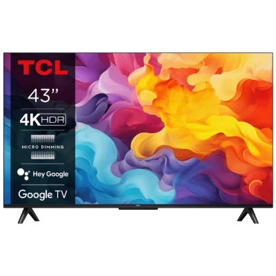 TCL Televizor Smart LED 4K UltraHD 43", Google TV - 43V6B