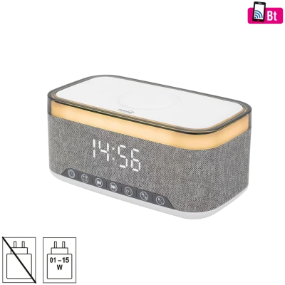 home HOME LTCR06 multimedijalni plejer i budilnik, 2x5 W, Qi