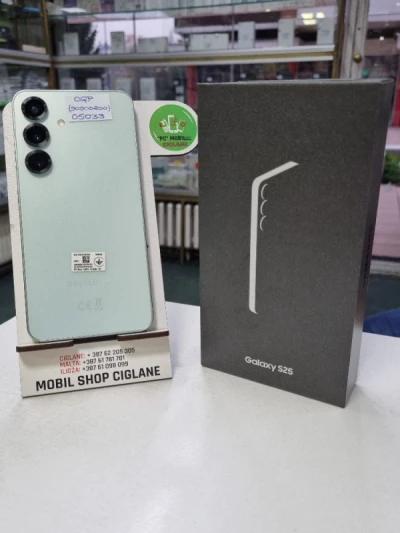 SAMSUNG GALAXY S25 12/256GB MINT (GARANCIJA TELEMACH DO 26.03.27)