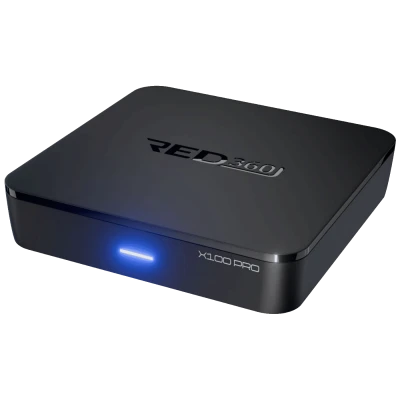 REDLINE Prijemnik Google TV, 4K, 2GB / 16 GB, WiFi, Bluetooth, LAN - RED360 X100 PRO