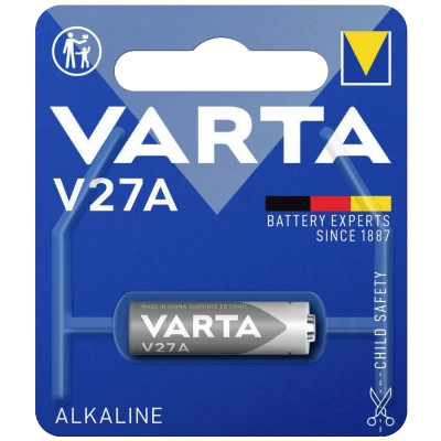 Varta  Baterija alkalna, 12V, LR27A, LR27, MN27, 27AE - V27A