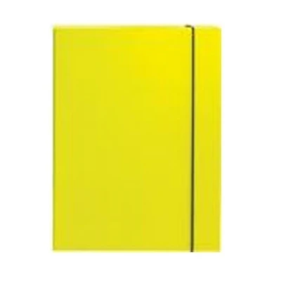FASCIKLA SA GUMICOM A4 600gr.FORNAX,žuta