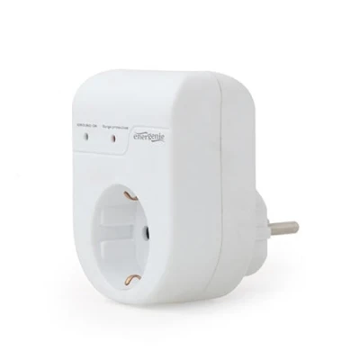Sigurnosna uticnica GEMBIRD, bijela EG-SPG1-01-W