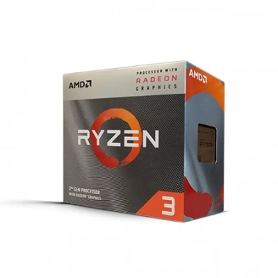AMD RYZEN 3 3200G AM4 BOX 4 CPU cores,4 threads, 3.6GHz,4MB L3,65W,Radeon Vega 8