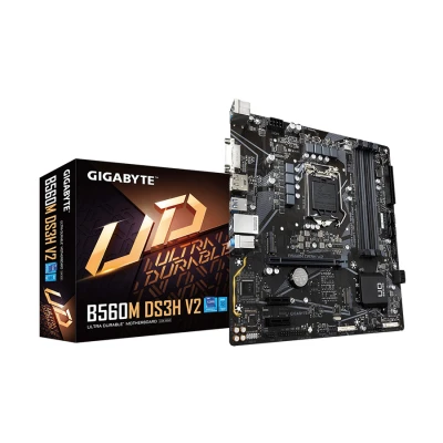 GIGABYTE MB B560M DS3H V2 1.0 Intel B560;LGA1200;4xDDR4 DVI, HDMI, DP, micro ATX