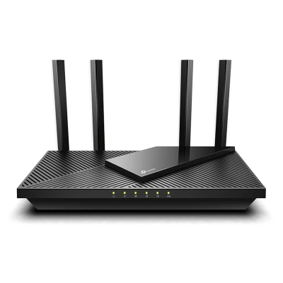ROUTER TP-Link Archer AX55 AX3000 Dual Band Gigabit Wi-Fi 6 ruter, 2402 Mbps (5 GHz) i 574 Mbps (2,4 GHz), 4 ekst ant, ARCHER-AX55