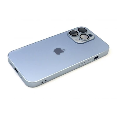 TPU AG STAKLENA KUĆA ZA IPHONE 12 PRO SIERRA BLUE