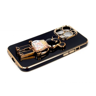 ZAŠTITNA MASKA TPU FRONDY BEAR IPHON 14 PRO BLACK