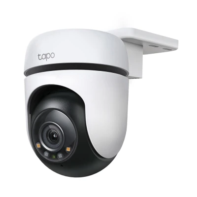 TP-Link Tapo C510W Outdoor Pan/Tilt Wi-Fi Camera, 2K,2.4 GHz, 360o, Color Night Vision, Smart Detection, Notifications, IP65