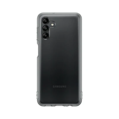 ORIGINALNA MASKA ZA SAMSUNG A04S GALAXY - SOFT CLEAR COVER (EF-QA047TBEGWW) CRNA