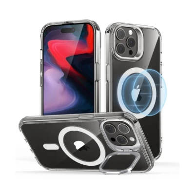 FUTROLA ESR CLASSIC KICKSTAND HALOLOCK MAGSAFE ZA IPHONE 15 PRO MAX - PROZIRNA