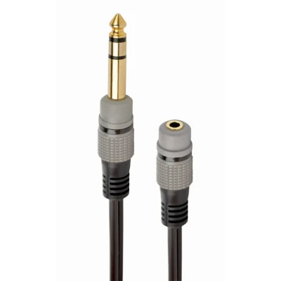 Audio adapter 6.35mm muški na 3.5mm ženski, GEMBIRD cable, 0.2 m, A-63M35F-0.2M