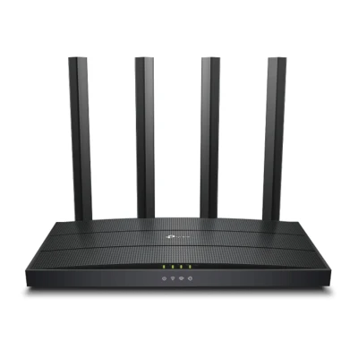 ROUTER TP-Link Archer AX12 AX1500 Dual-Band Wi-Fi 6 ruter, 300 Mbps na 2,4 GHz + 1201 Mbps na 5 GHz, 4×ant, 1GHz DC CPU, 1× G WAN port, Archer-AX12