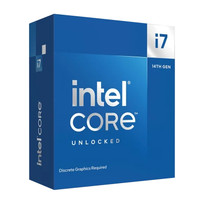 Intel Core i7-14700KF max 5.6GHz 33MB LGA1700 BOX Raptor Lake,bez hladnjaka,bez grafike