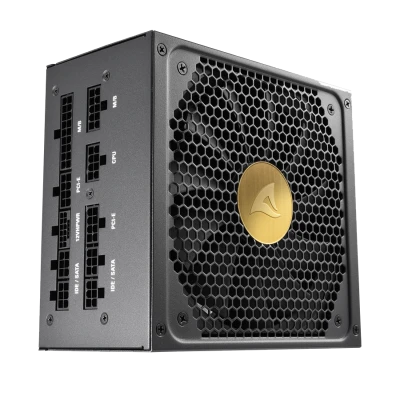 Napojna jedinica SHARKOON gaming modular, REBEL P30 Gold 850W ATX3.0, PCIe Gen5 12VHPWR