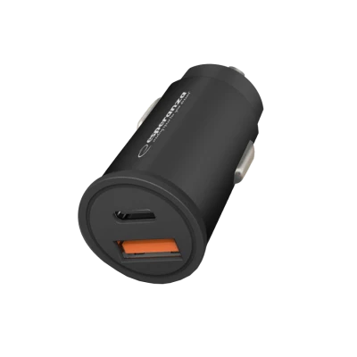 Auto punjač Type-C + USB-A, ESPERANZA  CAR QUICK POWER CHARGER 20W USB-C PD 20W / USB-A QC 3.0 18W, EZC111K