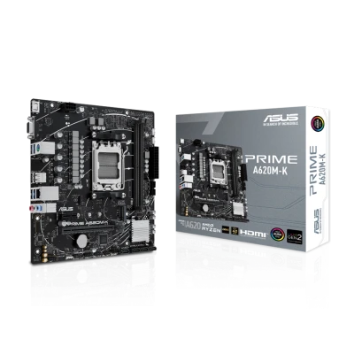 ASUS MB PRIME A620M-K AMD A620;AMD;2xDDR5 VGA,HDMI;micro ATX