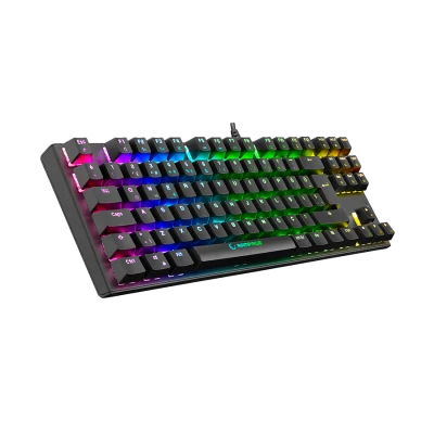 Tastatura gaming RAMPAGE KB-R17 Raptor Black USB 6 Color Blue Switch BiH Layout Gaming Mechanical Keyboard, 31409