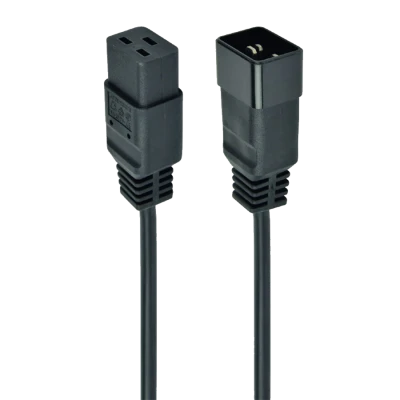 Euro kabl, 3 pin, 1,8m, C19 to C20, kockasti GEMBIRD PC-189-C19