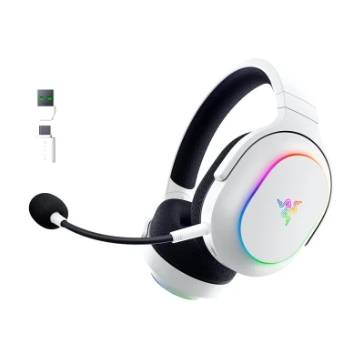 Slušalice Razer Barracuda X Chroma - Wireless Multi-Platform Gaming and Mobile Headset - White Edition - FRML Packaging RZ04-05220200-R3M1