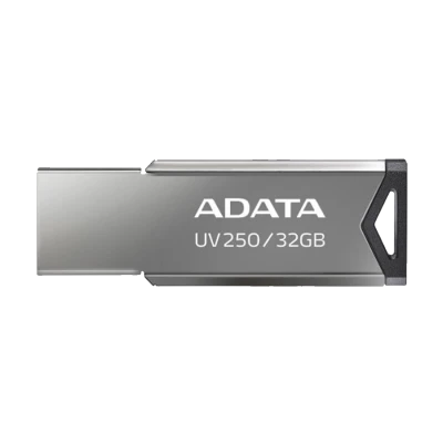 USB Memory stick Adata 32GB UV250 2.0 Silver Metal Style AUV250-32G-RBK